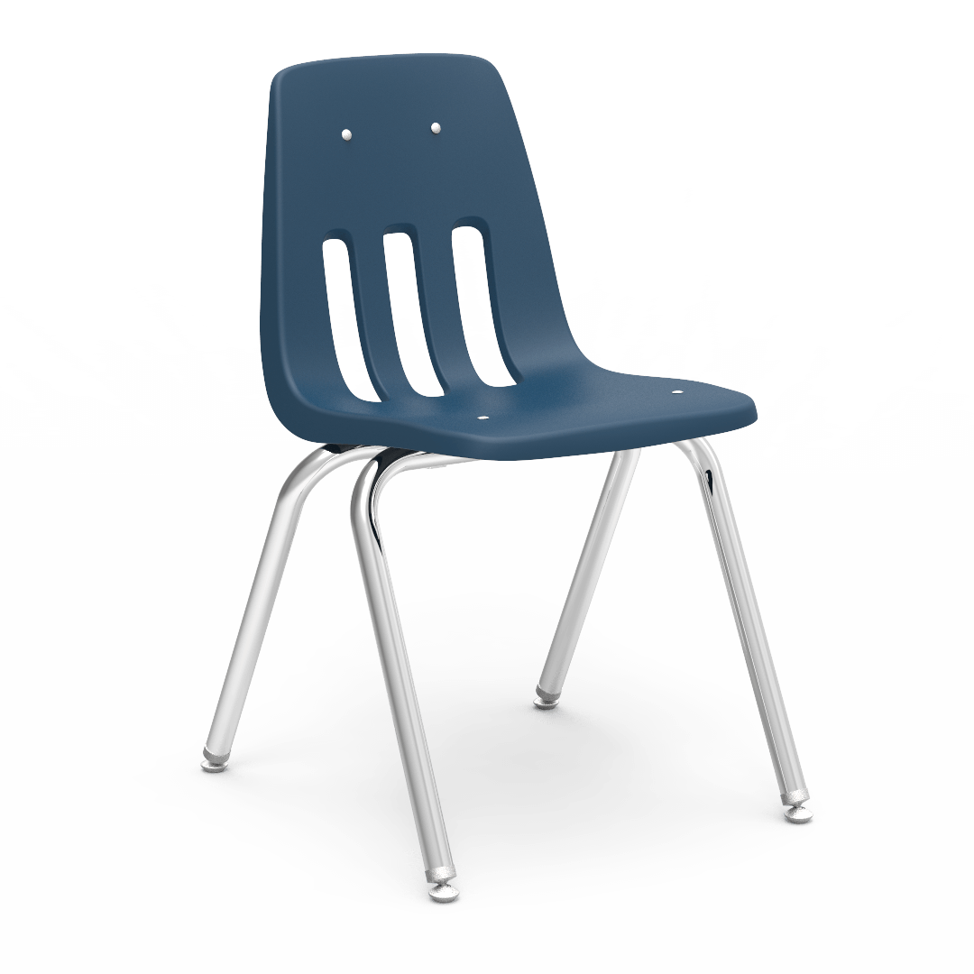 Virco 9018 Classroom Chair for Students 5th Grade to Adult , Stackable for Schools and Institutions - SchoolOutlet