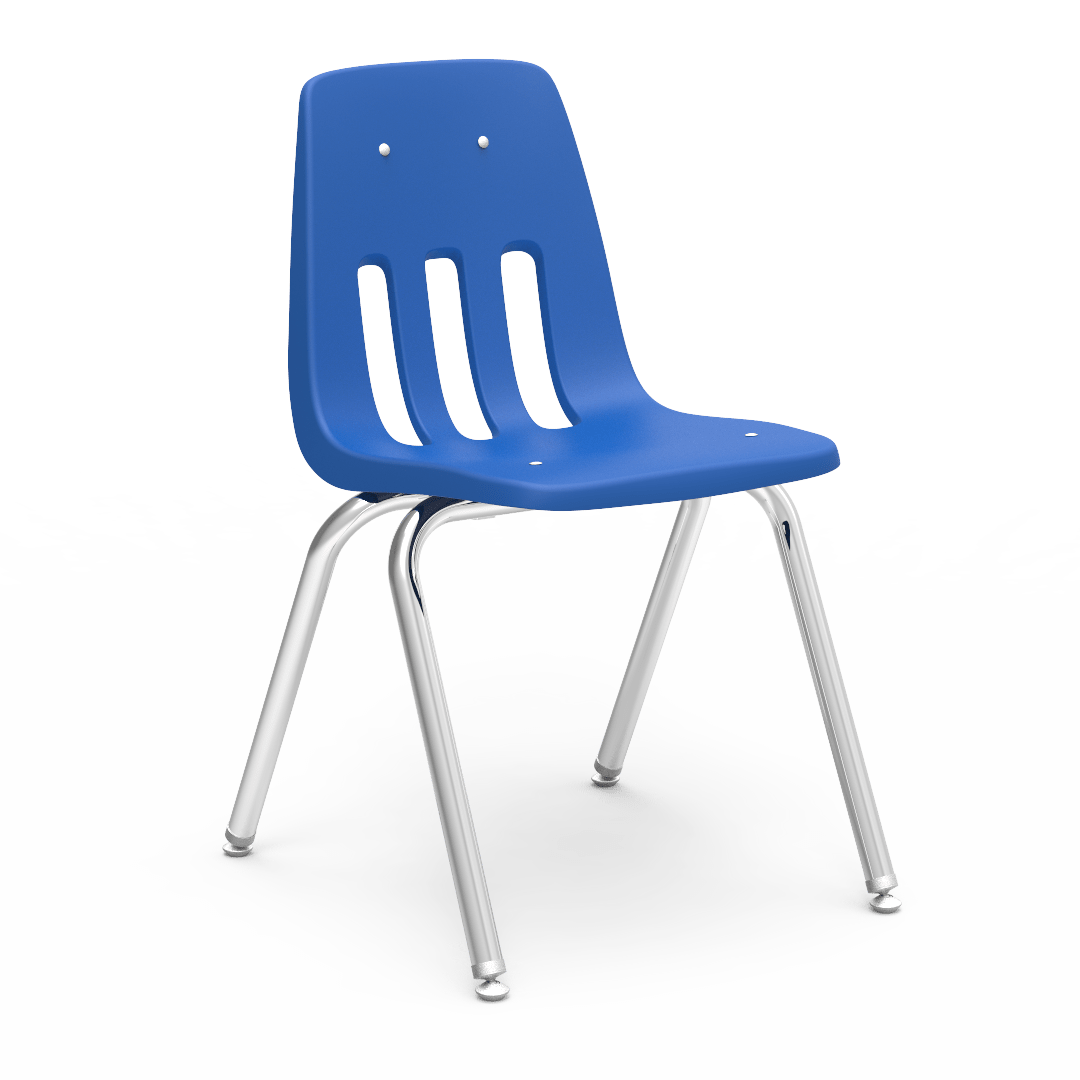 Virco 9018 School Chair for Classrooms 5th Grade to University - 18" Seat Height Stackable - SchoolOutlet