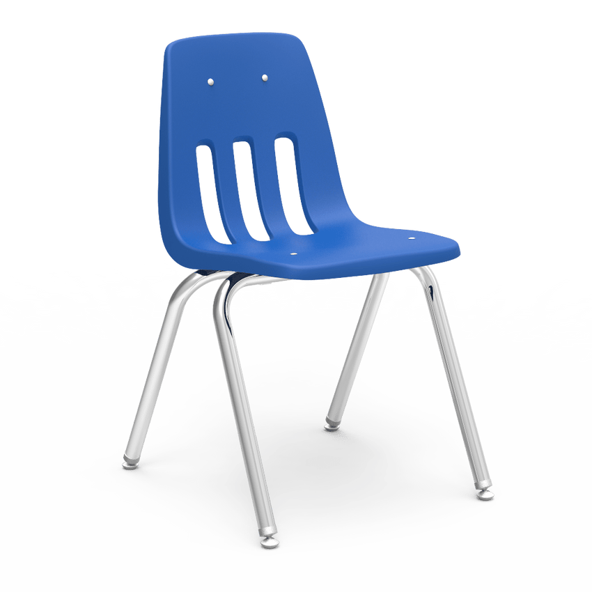 Virco 9018 School Chair for Classrooms 5th Grade to University - 18" Seat Height Stackable - SchoolOutlet