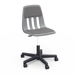 Virco 9260PGC - 9000 Series Mobile Task Chair with Wheels, Padded/Upholstered Seat - Adjustable Seat Height (Virco 9260PGC)