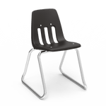 Virco 9614 - 9000 Series Sled-Based Stack Chair with Steel Back Support - 14