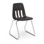 Virco 9616 - 9000 Series Sled-Based Stack Chair with Steel Back Support - 16