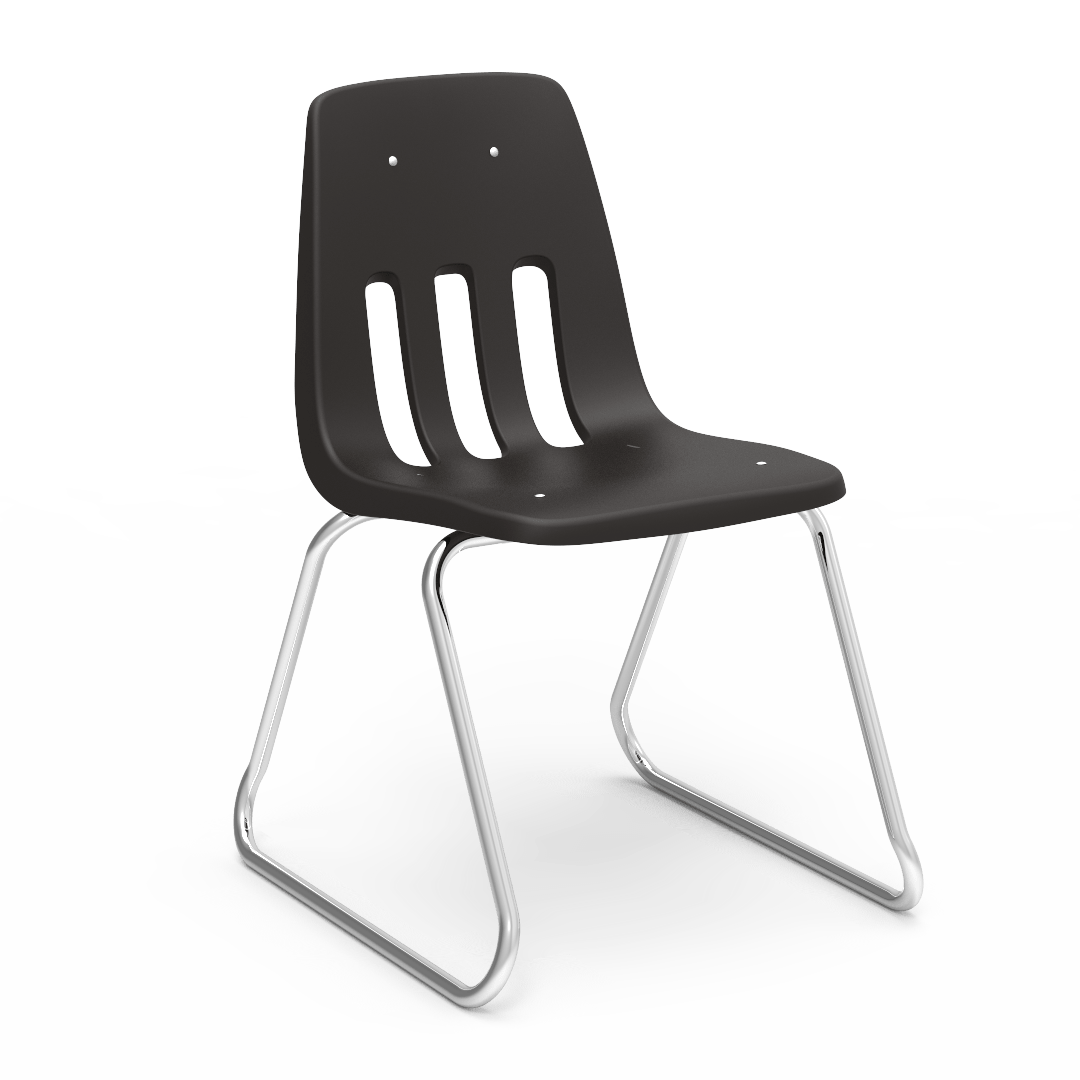 Virco 9618 - 9000 Series Sled-Based Stack Chair with Steel Back Virco 9618 - 9000 Series Sled-Based Stack Chair with Steel Back
