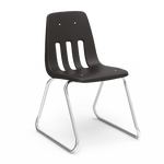 Virco 9618 - 9000 Series Sled-Based Stack Chair with Steel Back Support - 18