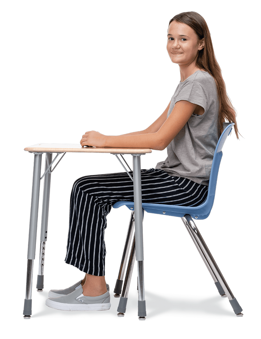 Virco AN16 - Analogy Series 4-Legged School Stack Chair, 16" Seat Height (Virco AN16) - SchoolOutlet