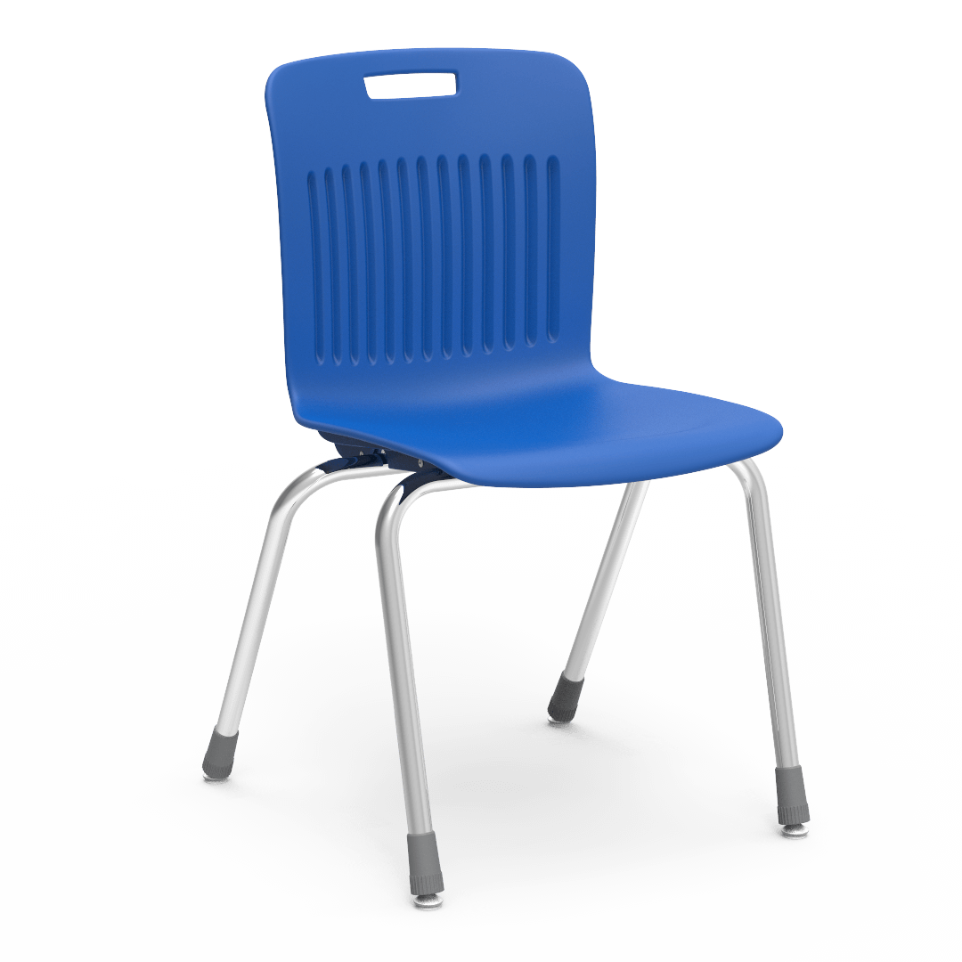 Virco AN18EL - Analogy Series 4-Legged School Stack Chair, 18-1/2" Seat Height (Virco AN18EL) - SchoolOutlet