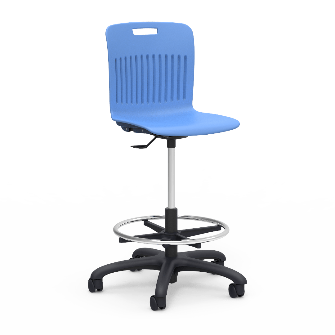 Virco ANLAB - Analogy Series Lab Stool - 19" - 26" Height (Virco ANLAB) - SchoolOutlet