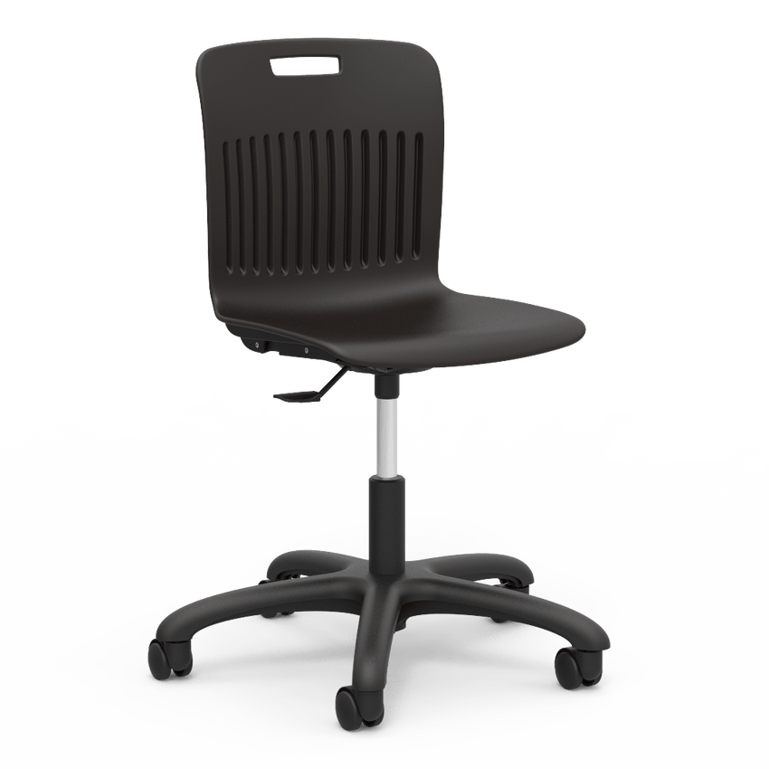 Virco ANTASK18 - Analogy Series Mobile Task Chair - 16" - 20" Height (Virco ANTASK18) - SchoolOutlet