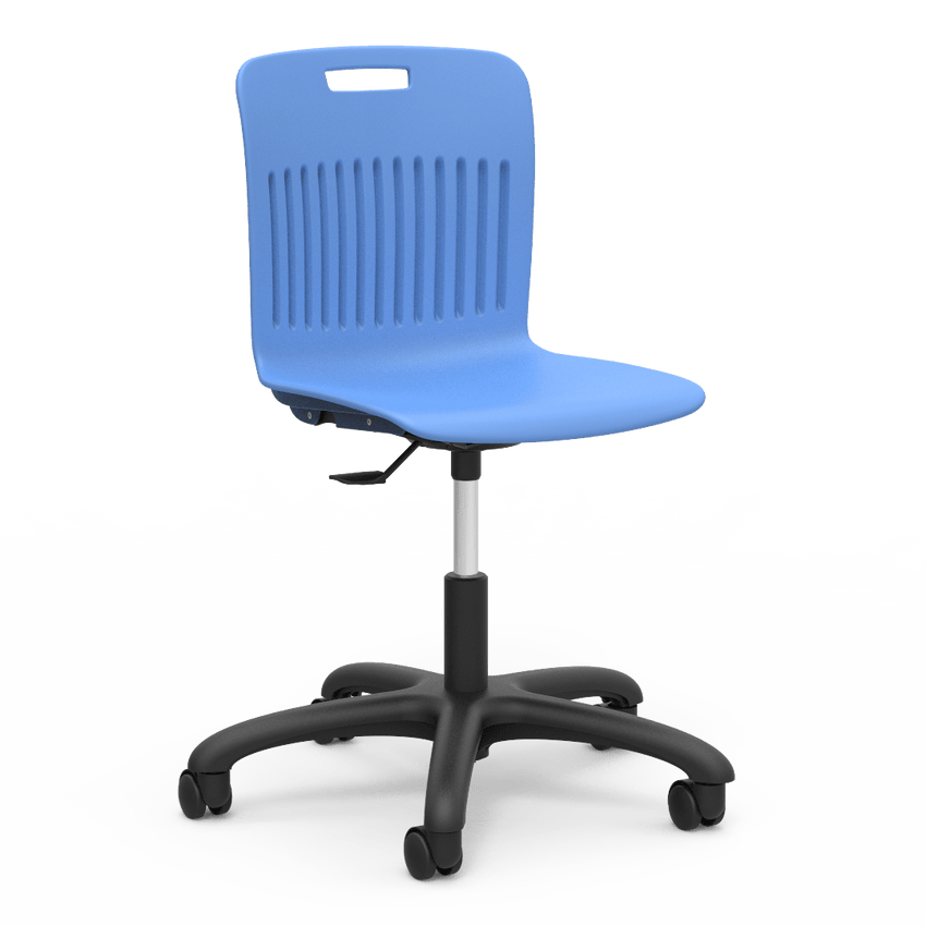 Virco ANTASK18 - Analogy Series Mobile Task Chair - 16" - 20" Height (Virco ANTASK18) - SchoolOutlet