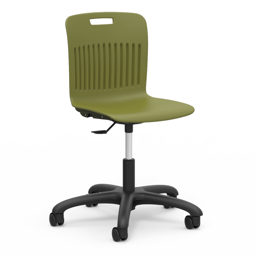 Virco ANTASK18 - Analogy Series Mobile Task Chair - 16" - 20" Height (Virco ANTASK18) - SchoolOutlet