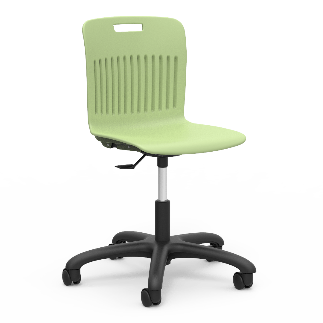 Virco ANTASK18 - Analogy Series Mobile Task Chair - 16" - 20" Height (Virco ANTASK18) - SchoolOutlet