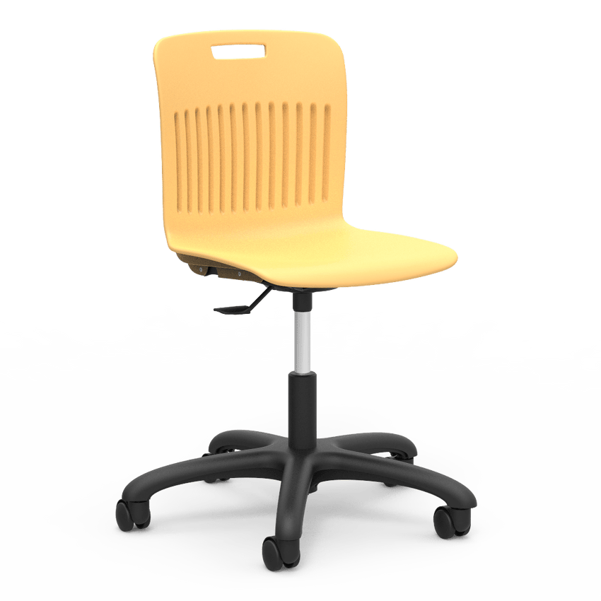 Virco ANTASK18 - Analogy Series Mobile Task Chair - 16" - 20" Height (Virco ANTASK18) - SchoolOutlet