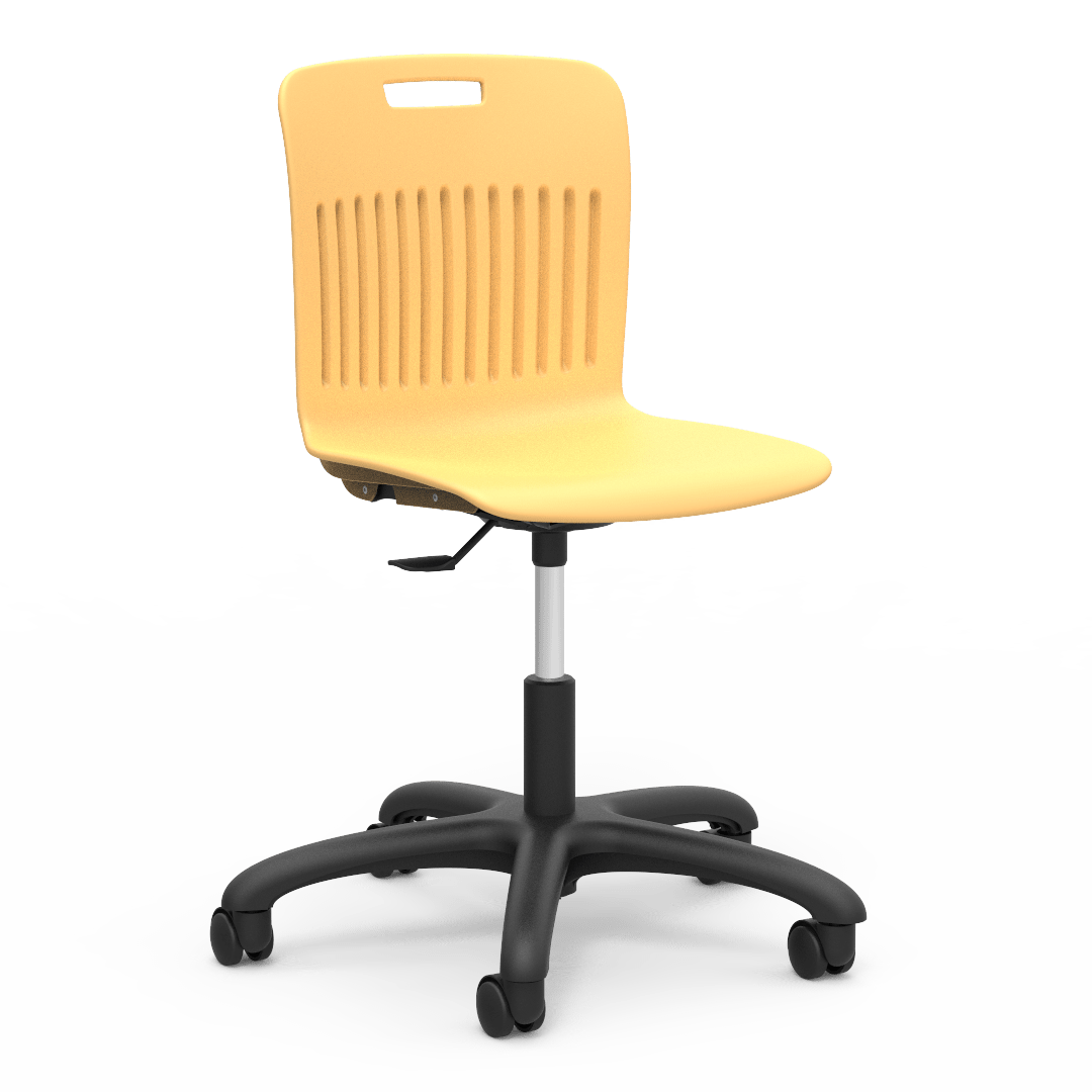 Virco ANTASK18 - Analogy Series Mobile Task Chair - 16" - 20" Height (Virco ANTASK18) - SchoolOutlet