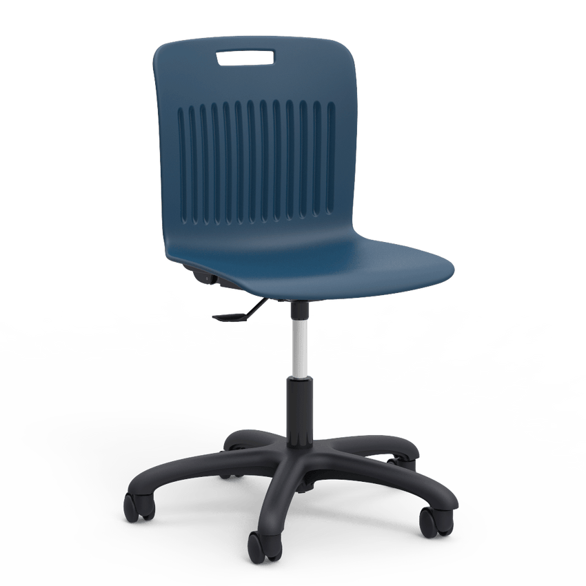 Virco Analogy Series Height Adjustable Mobile Task Chair (Virco ANTASK18EL) - SchoolOutlet