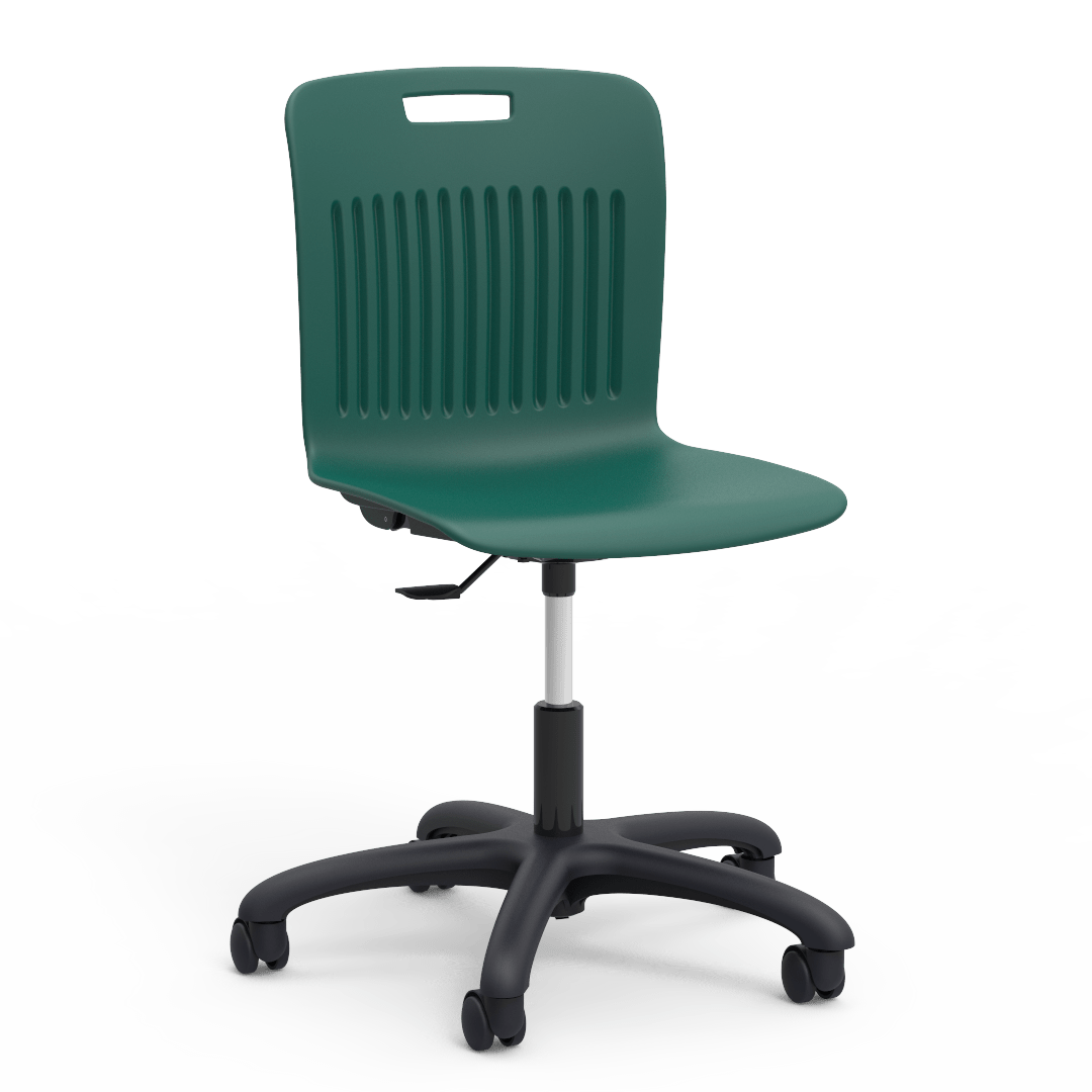 Virco Analogy Series Height Adjustable Mobile Task Chair (Virco ANTASK18EL) - SchoolOutlet