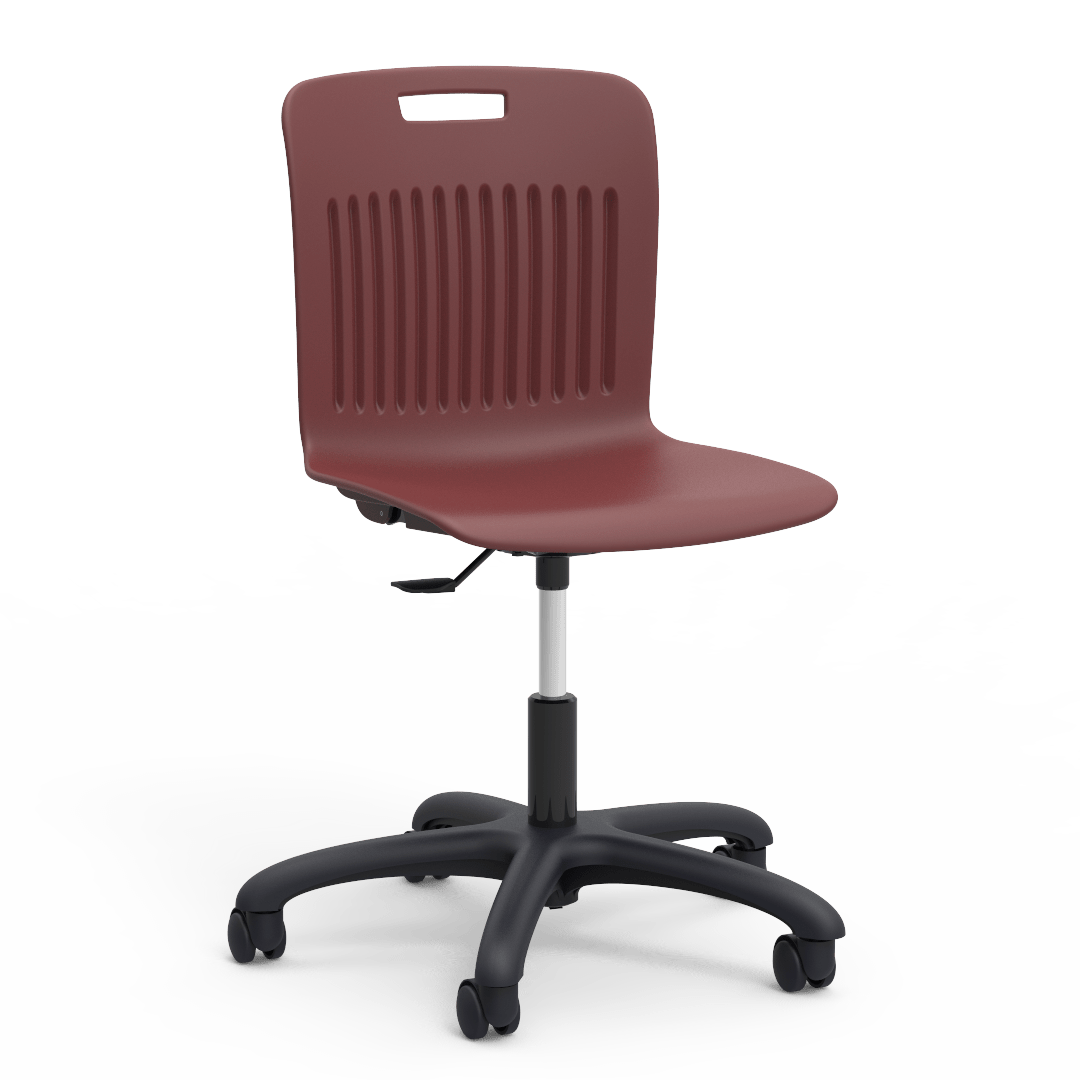 Virco Analogy Series Height Adjustable Mobile Task Chair (Virco ANTASK18EL) - SchoolOutlet