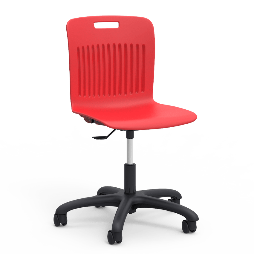 Virco Analogy Series Height Adjustable Mobile Task Chair (Virco ANTASK18EL) - SchoolOutlet