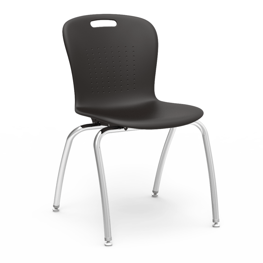 Virco CS18 - Civitas Sage Series 4-Legged Ergonomic Chair, Flex Seat/Back - 18" Seat Height (Virco CS18) - SchoolOutlet