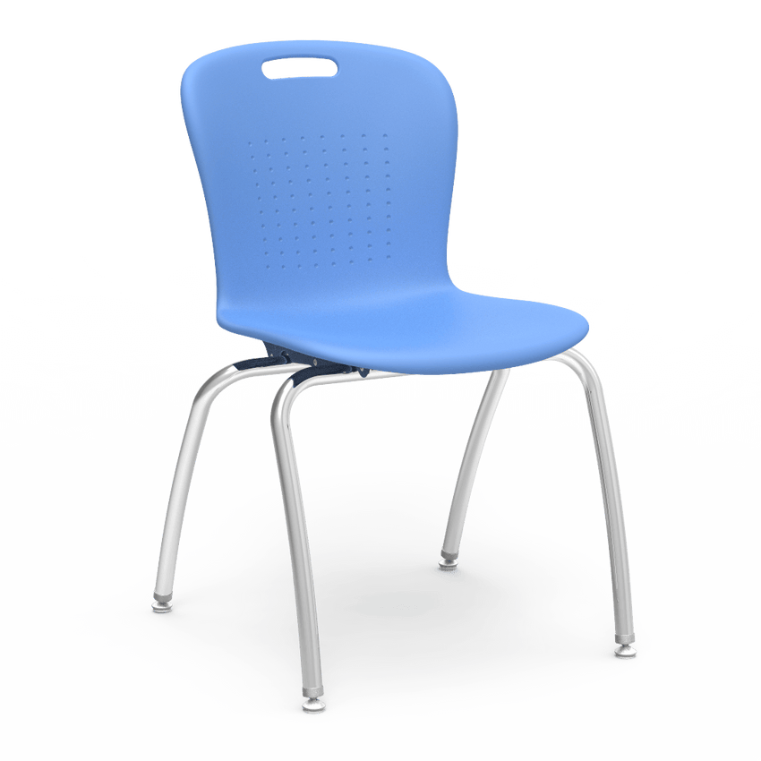 Virco CS18 - Civitas Sage Series 4-Legged Ergonomic Chair, Flex Seat/Back - 18" Seat Height (Virco CS18) - SchoolOutlet