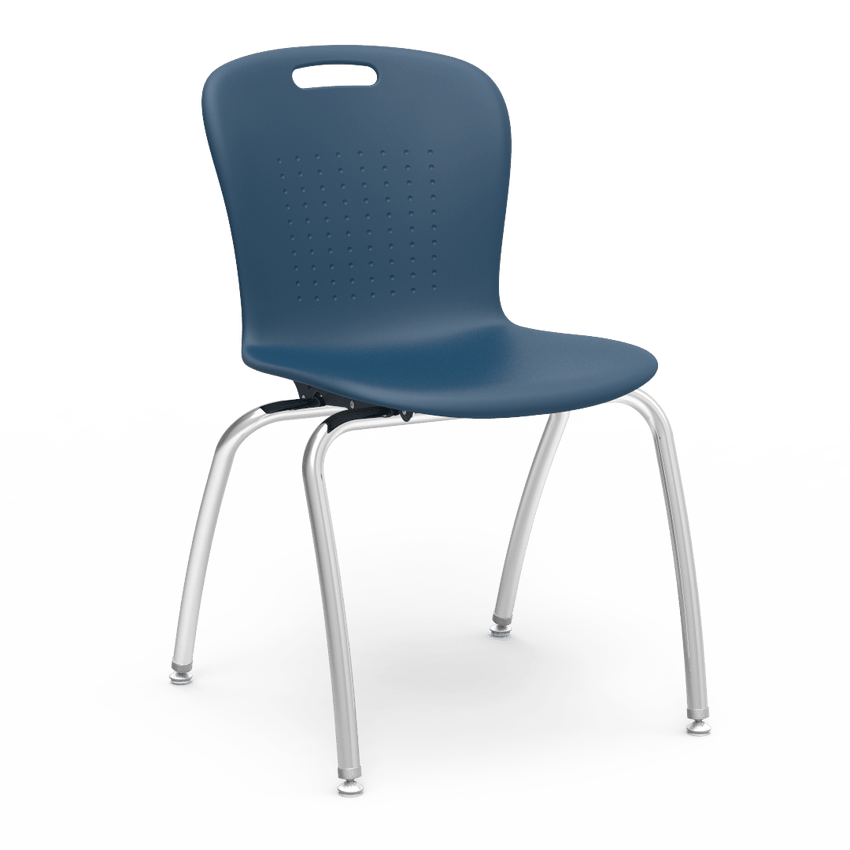 Virco CS18 - Civitas Sage Series 4-Legged Ergonomic Chair, Flex Seat/Back - 18" Seat Height (Virco CS18) - SchoolOutlet