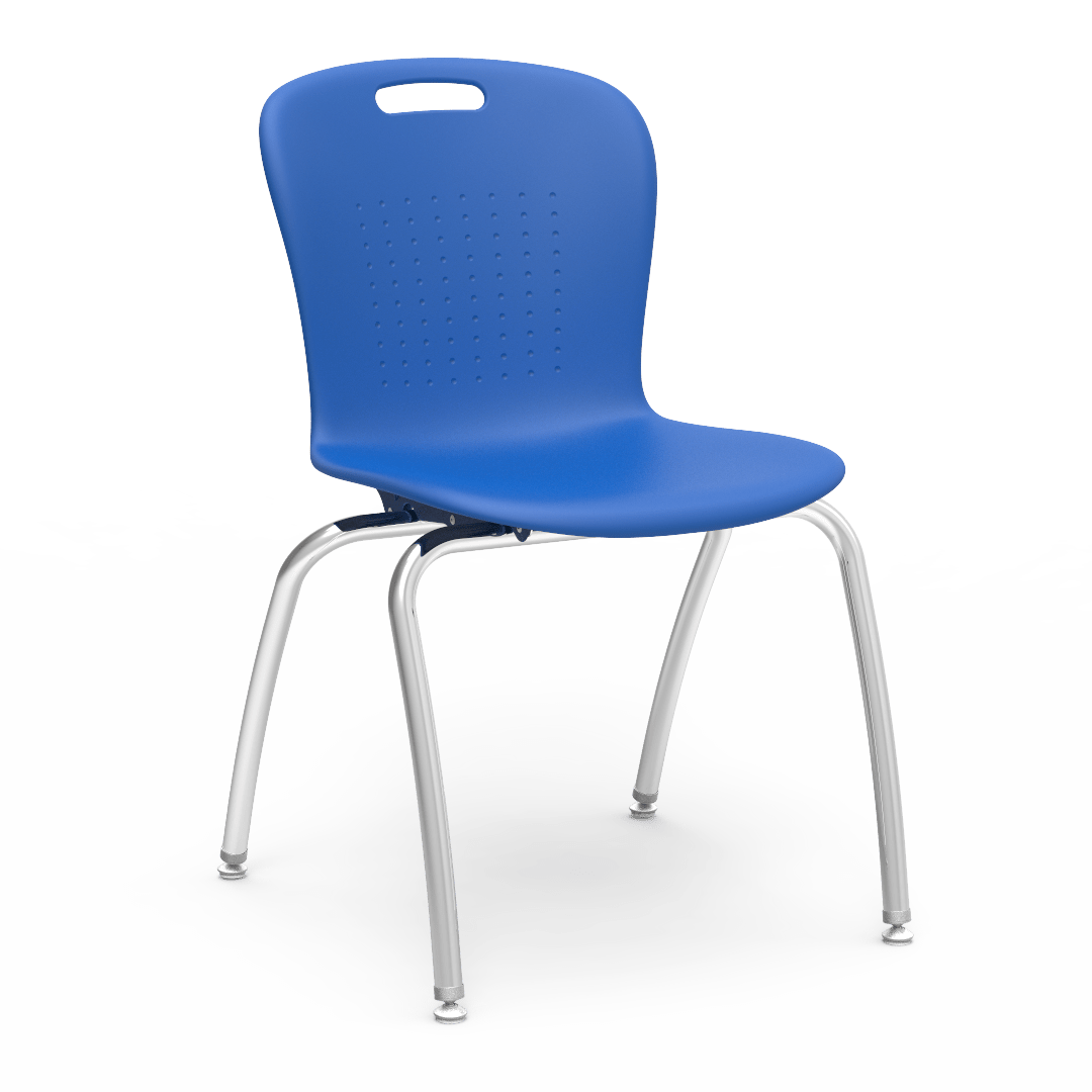 Virco CS18 - Civitas Sage Series 4-Legged Ergonomic Chair, Flex Seat/Back - 18" Seat Height (Virco CS18) - SchoolOutlet