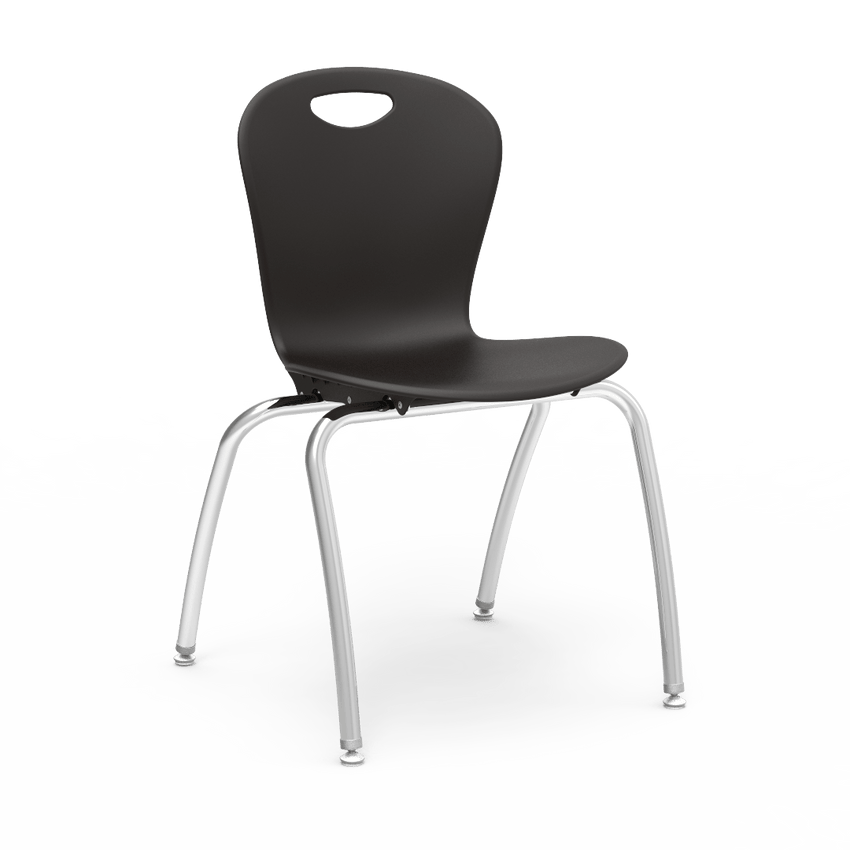 Virco CZ18 - Civitas Series 4-Legged Ergonomic Chair, Contoured Seat/Back - 18" Seat Height (Virco CZ18) - SchoolOutlet