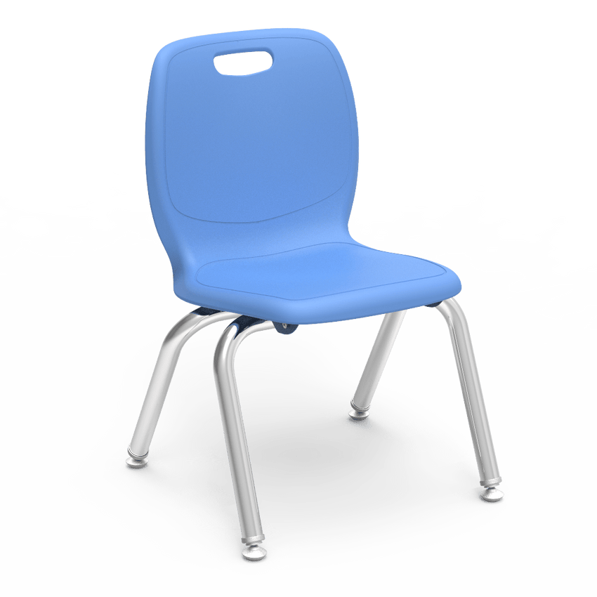 Virco N2 Series Ergonomic School Stack Chair - 12" Seat Height (Virco N212) - SchoolOutlet