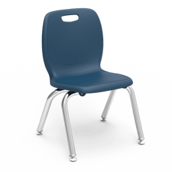 Virco N2 Series Ergonomic School Stack Chair - 12" Seat Height (Virco N212)
