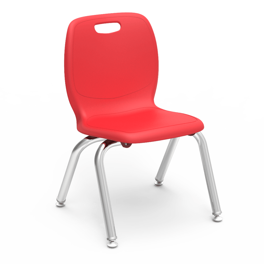 Virco N2 Series Ergonomic School Stack Chair - 12" Seat Height (Virco N212) - SchoolOutlet