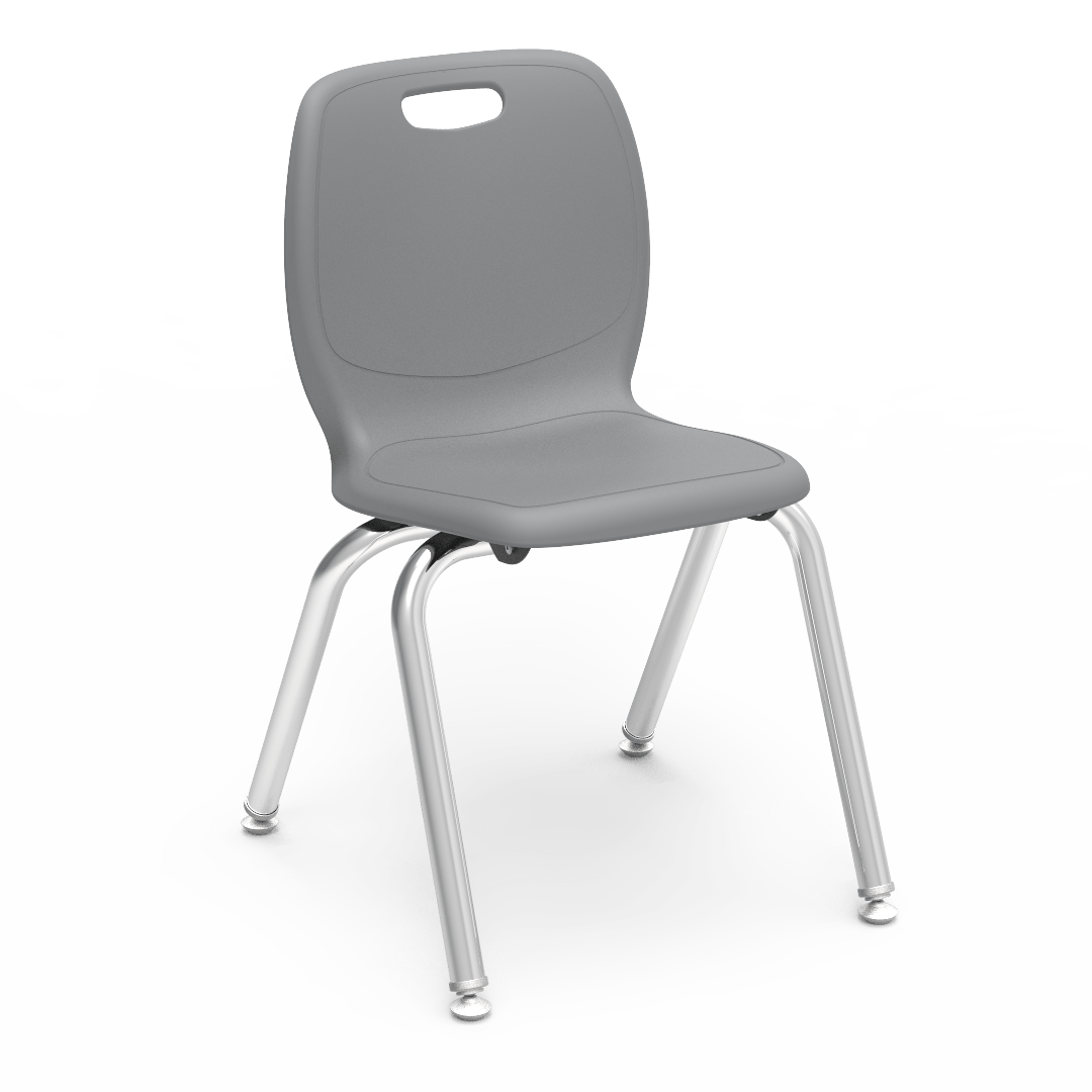 Virco N2 Series Ergonomic School Stack Chair - 14" Seat Height (Virco N214) - SchoolOutlet