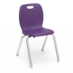 Virco N2 Series Ergonomic School Stack Chair - 14" Seat Height (Virco N214)
