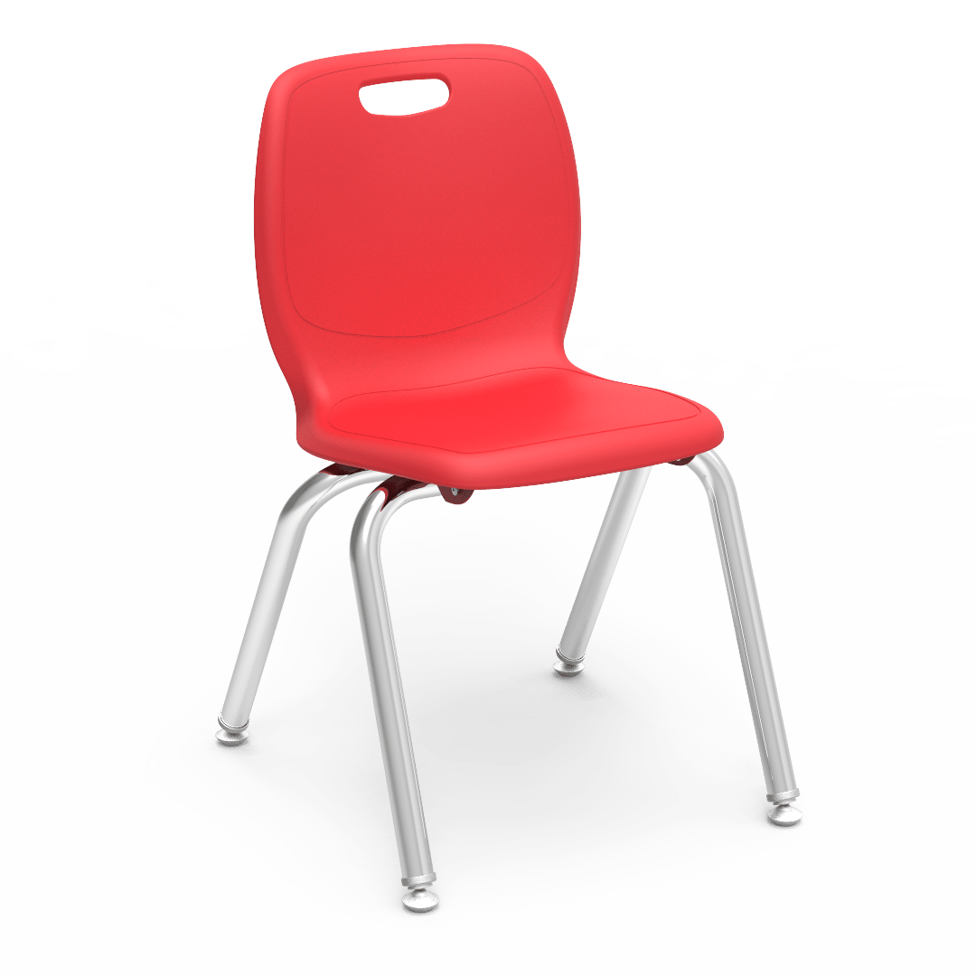 Virco N2 Series Ergonomic School Stack Chair - 14" Seat Height (Virco N214) - SchoolOutlet