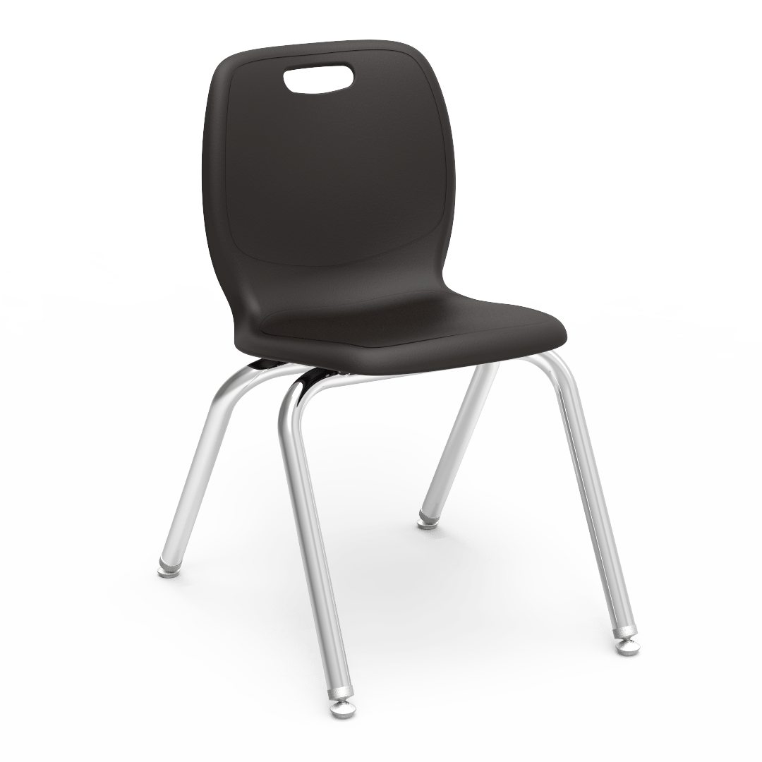 Virco N2 Series Ergonomic School Stack Chair - 16" Seat Height (Virco N216) - SchoolOutlet