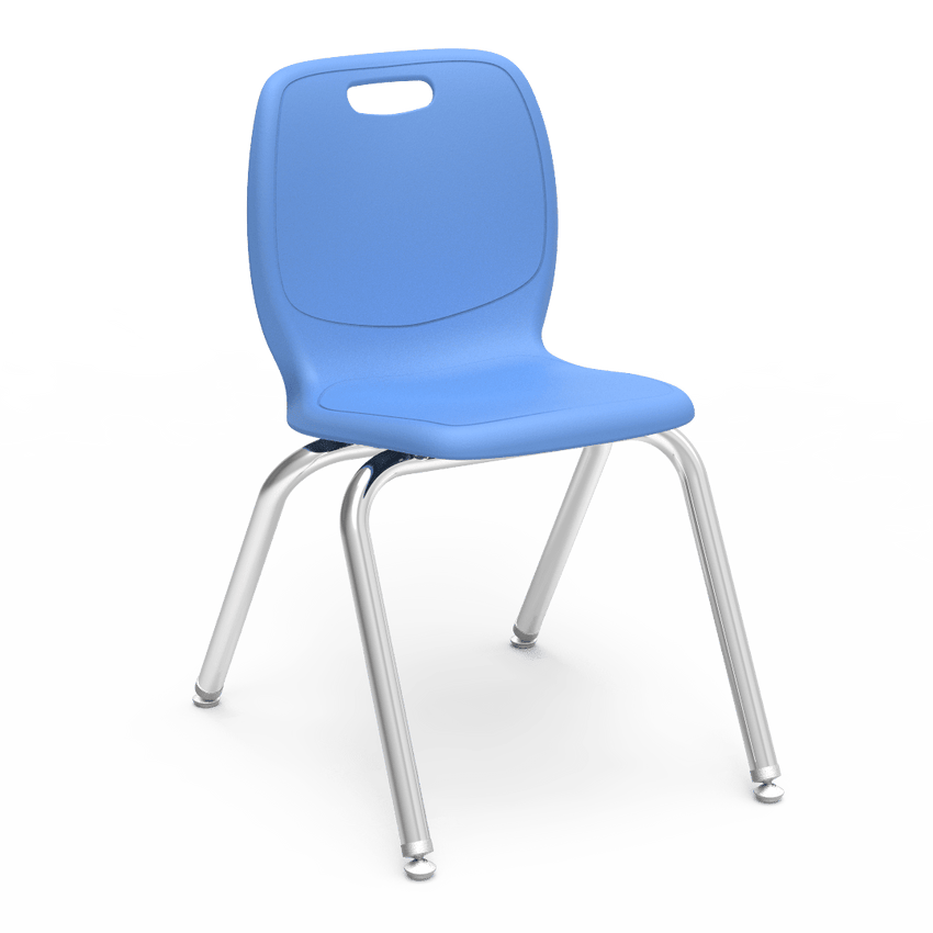 Virco N2 Series Ergonomic School Stack Chair - 16" Seat Height (Virco N216) - SchoolOutlet