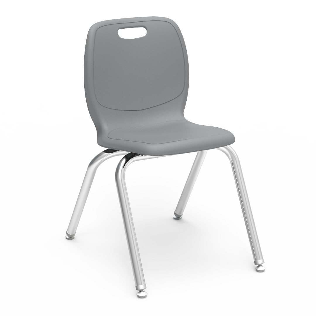 Virco N2 Series Ergonomic School Stack Chair - 16" Seat Height (Virco N216) - SchoolOutlet