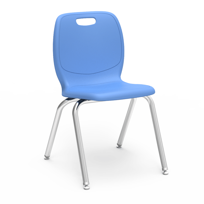 Virco N2 Series Ergonomic School Stack Chair - 18" Seat Height (Virco N218) - SchoolOutlet