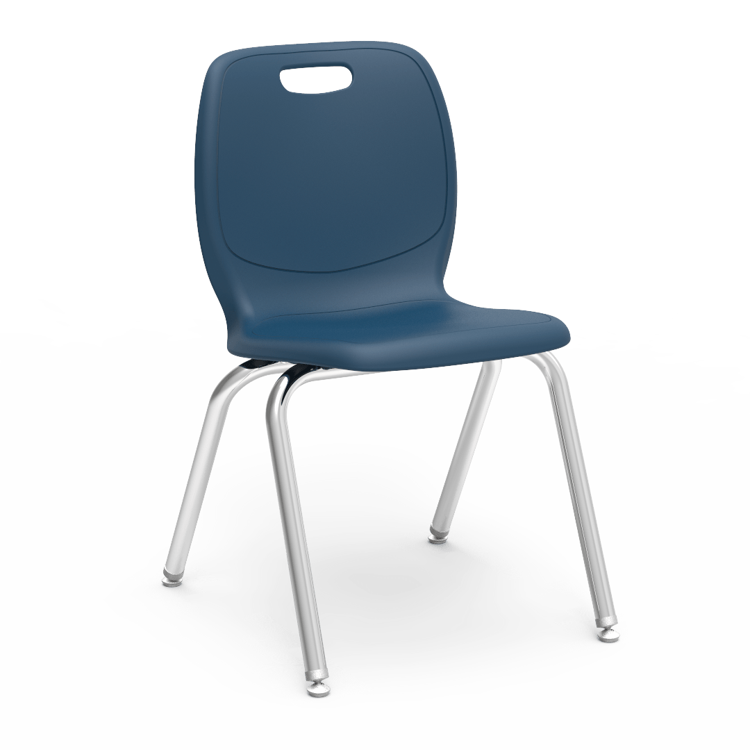 Virco N2 Series Ergonomic School Stack Chair - 18" Seat Height (Virco N218) - SchoolOutlet