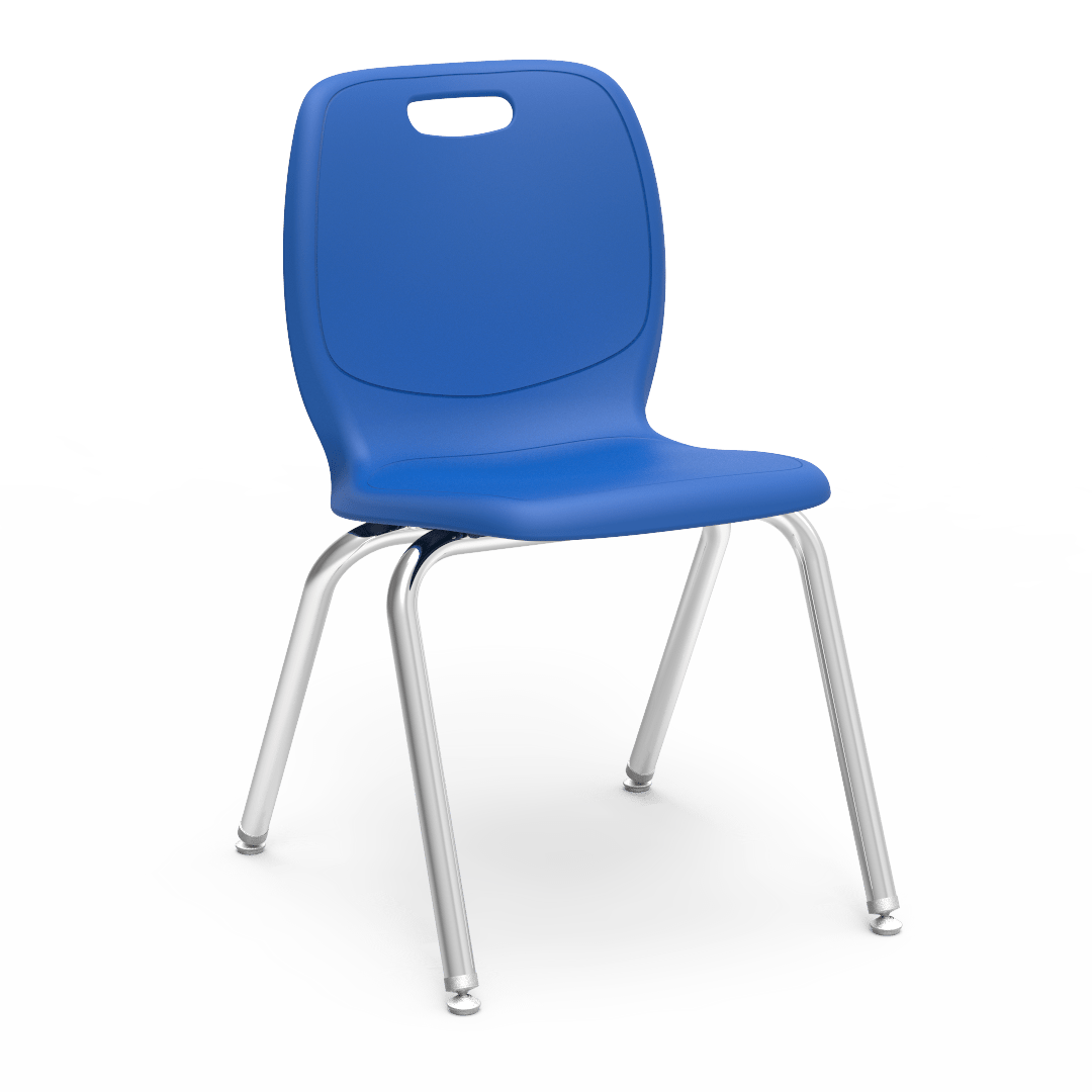 Virco N2 Series Ergonomic School Stack Chair - 18" Seat Height (Virco N218) - SchoolOutlet