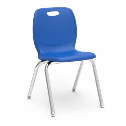 Virco N2 Series Ergonomic School Stack Chair - 18" Seat Height (Virco N218)
