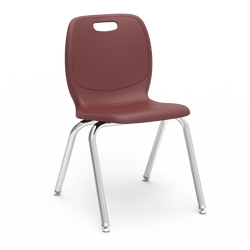 Virco N2 Series Ergonomic School Stack Chair - 18" Seat Height (Virco N218)