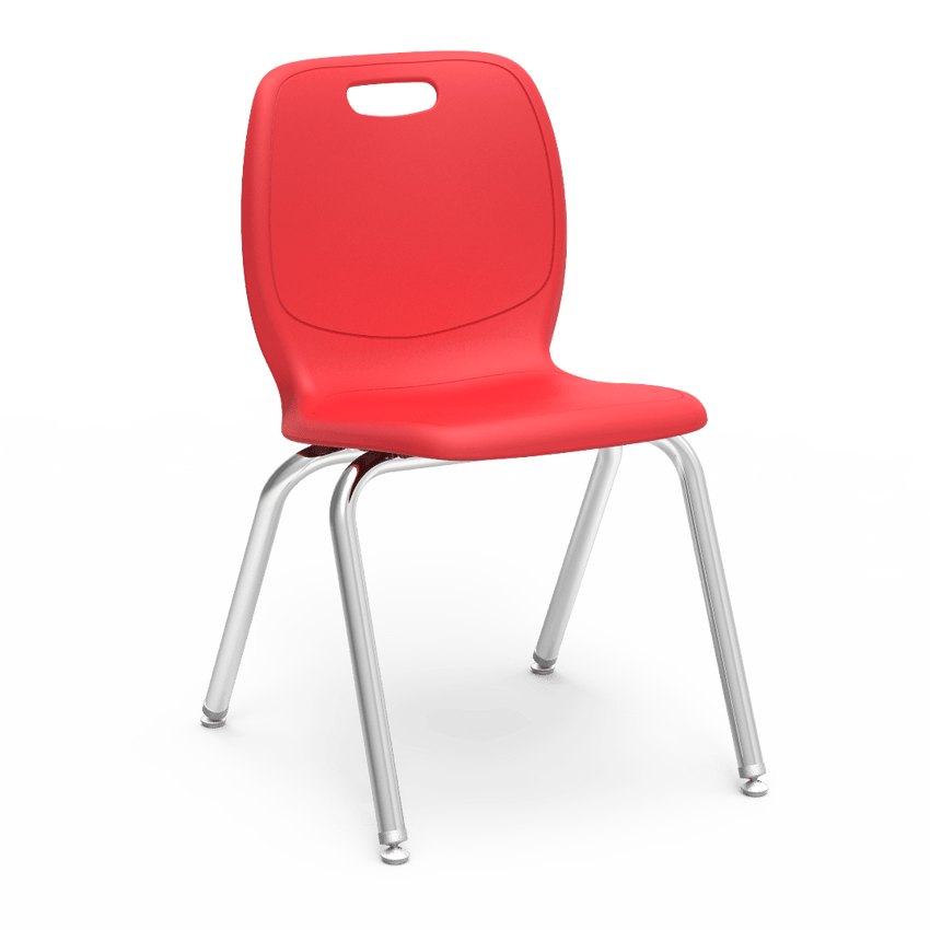 Virco N2 Series Ergonomic School Stack Chair - 18" Seat Height (Virco N218) - SchoolOutlet