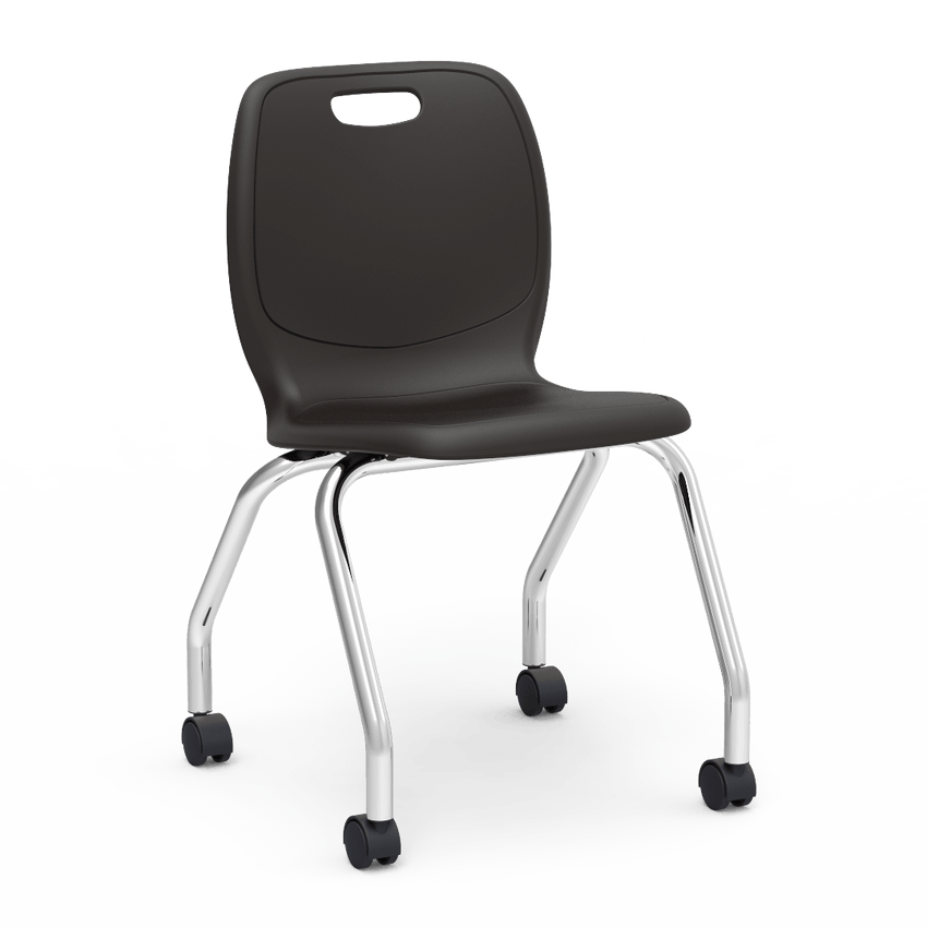 Virco N2 Series Mobile Task Chair - XL Seat (Virco N250EL) - SchoolOutlet