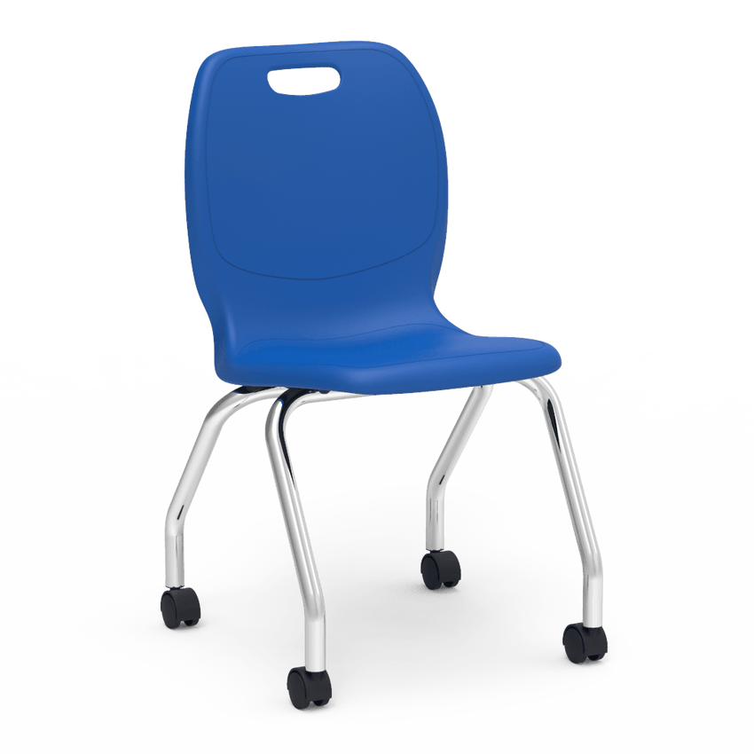 Virco N2 Series Mobile Task Chair - XL Seat (Virco N250EL) - SchoolOutlet