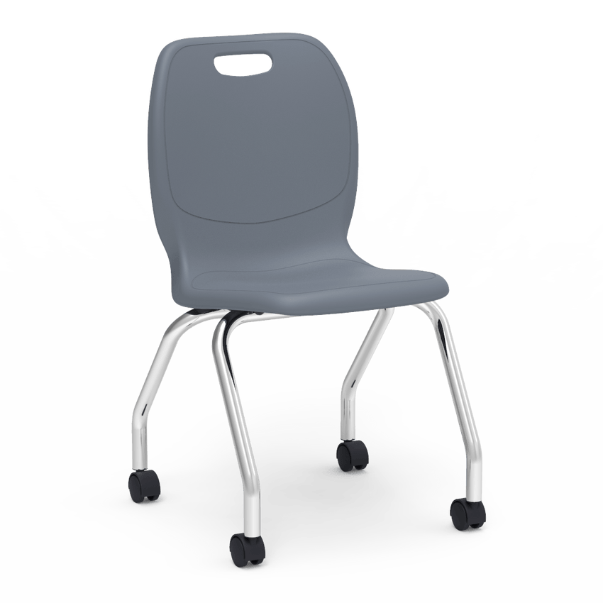 Virco N2 Series Mobile Task Chair - XL Seat (Virco N250EL) - SchoolOutlet