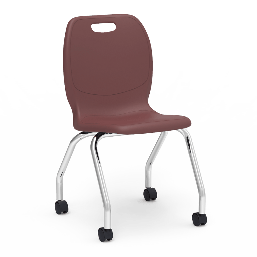 Virco N2 Series Mobile Task Chair - XL Seat (Virco N250EL) - SchoolOutlet