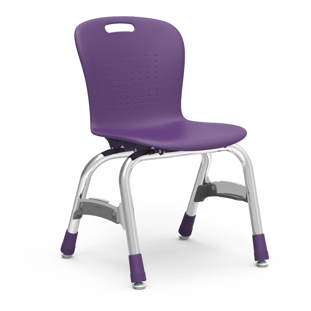 Virco SG413 - Sage Series 4-Leg Stack Chair - 13" Seat Height (Virco SG413) - SchoolOutlet