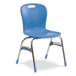 Virco SG418 - Sage Series 4-Leg Stack Chair - 18