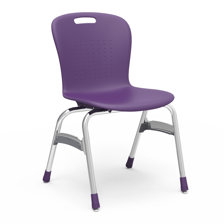 Virco SG418 - Sage Series 4-Leg Stack Chair - 18" Seat Height (Virco SG418) - SchoolOutlet