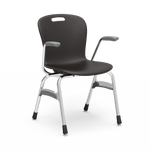 Virco SG418A - Sage Series 4-Leg Chair with Armrests - 18