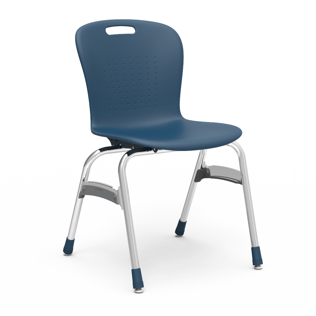 Virco SG419 - Sage Series 4-Leg Stack Chair - 19" Seat Height (Virco SG419) - SchoolOutlet